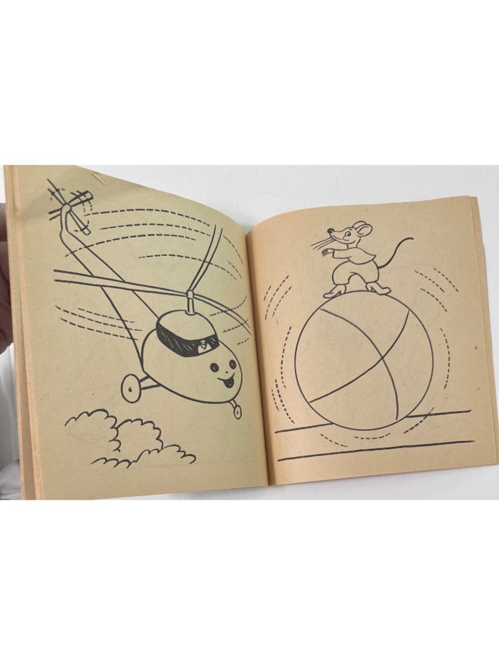 Vtg 1958 First Coloring Book Clarence Biers Whitman Publishing Children Activity - Picture 15 of 16